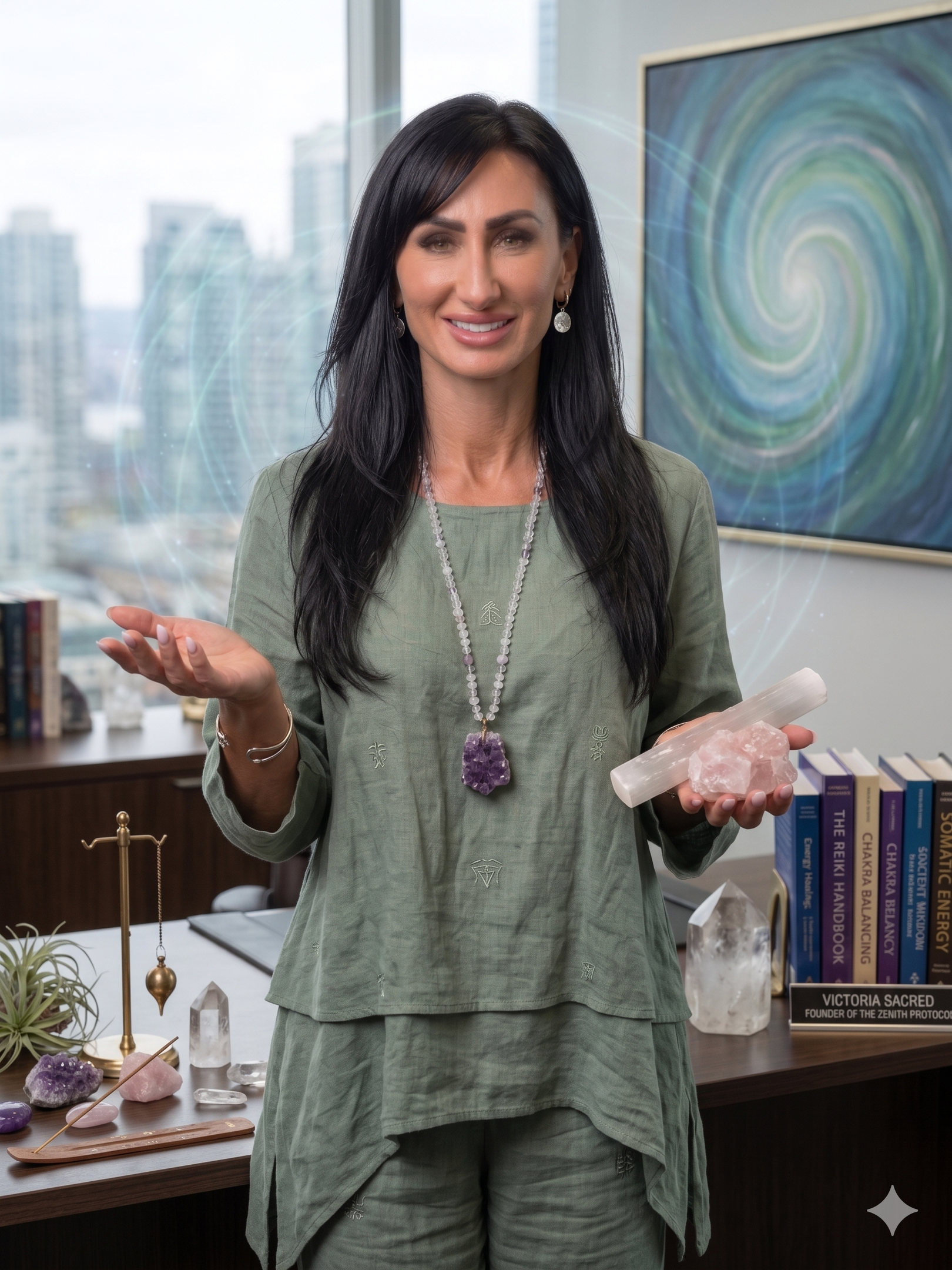 Reiki Master: Expert in Biofield Homeostasis and Energetic Recharge.